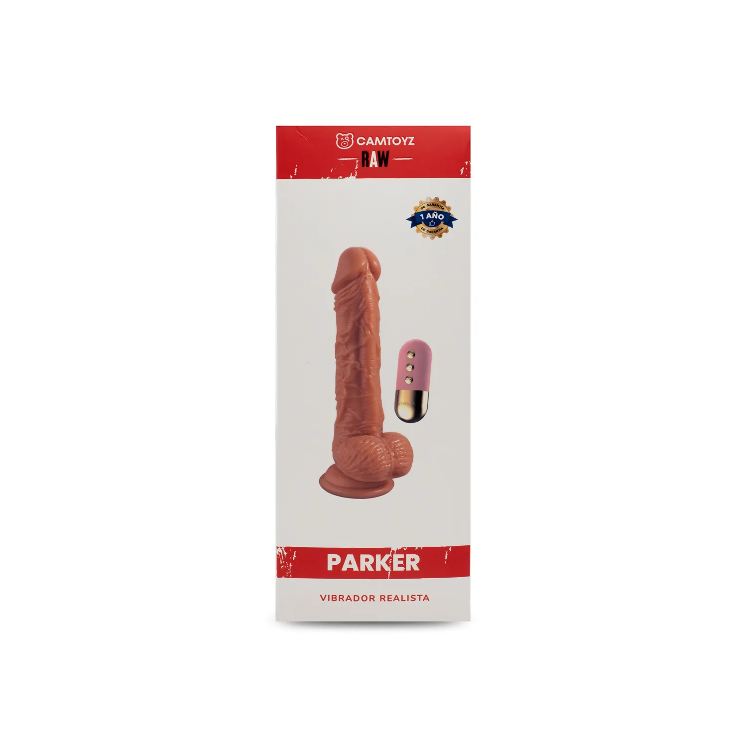 Vibrador Realista Parker Piel